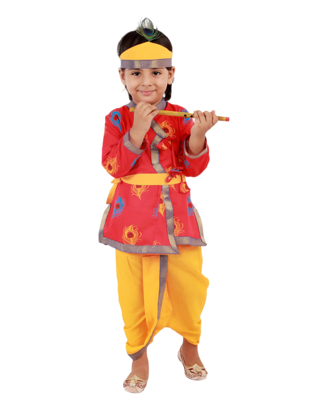 Krishna Costume for Kids in red